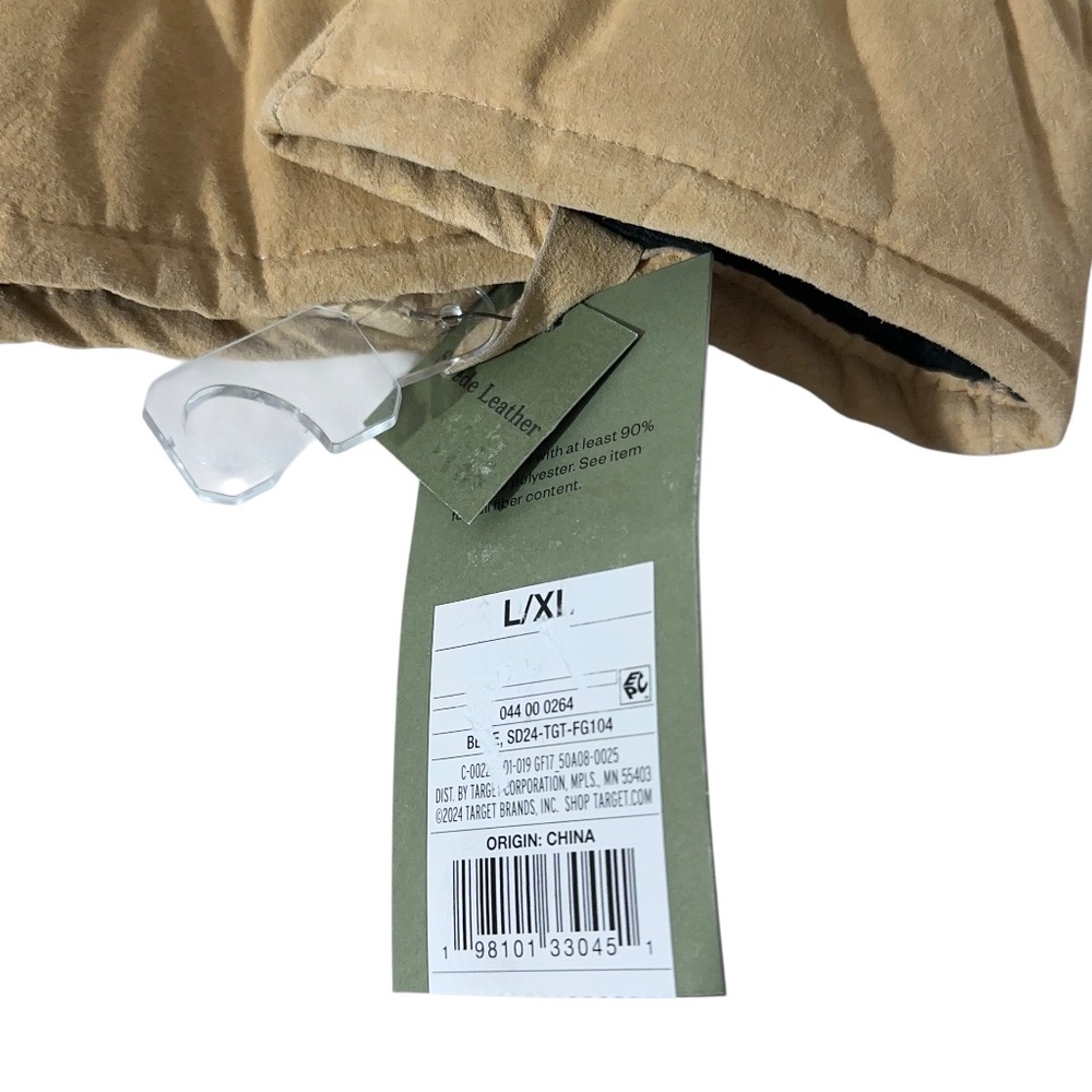 NWT Goodfellow & Co Mens Suede Mittens L/XL Touch Screen Thumb Winter Outdoor - Picture 5 of 6